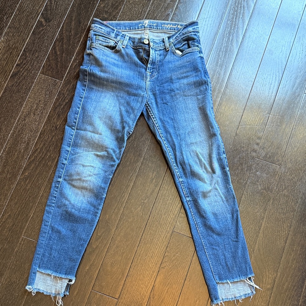 7 for all mankind Blue Women's Jeans